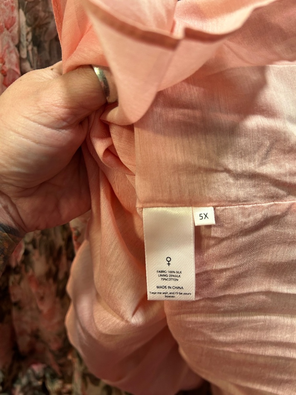 Selkie Queen Bee Silk Gauze Ritz Gown in 5x, BNWOT - Picture 3 of 3